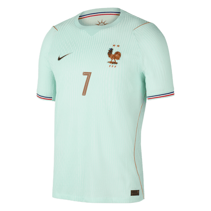 Camiseta Auténtica Dembele #7 Francia 2026 Segunda Equipación Copa del Mundo - Versión Jugador - Vista 7