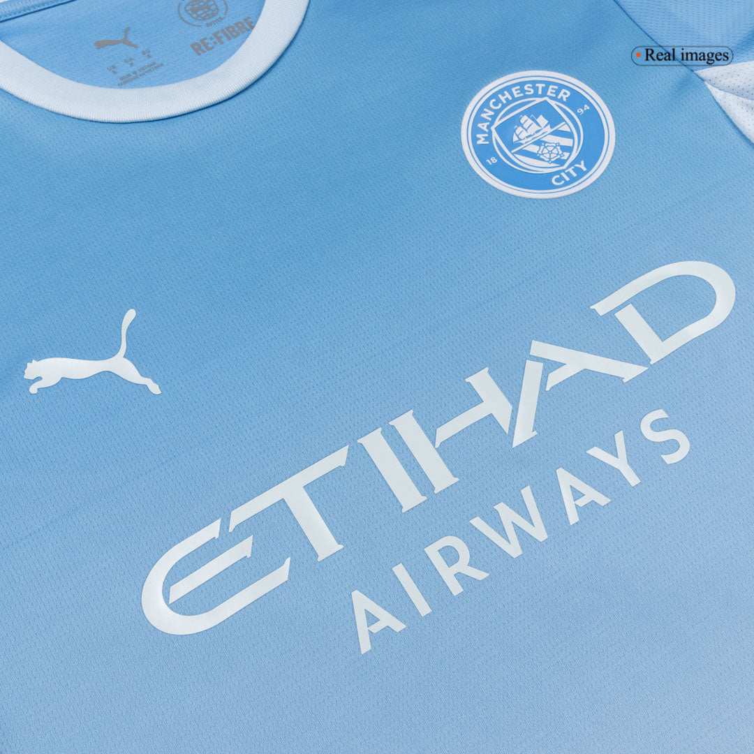 Camiseta RODRIGO #16 Manchester City 2026/27 Primera Equipación - Versión Hincha