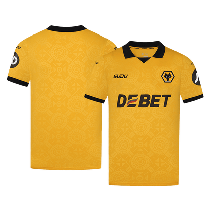 Camiseta Wolverhampton Wanderers 2025/26 Primera Equipación Hombre - Versión Hincha