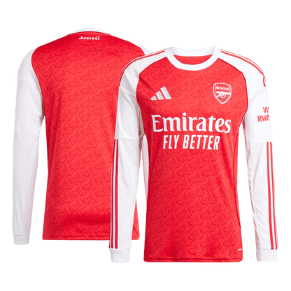Camiseta Manga Larga Arsenal Primera Equipación 2025/26-Versión Hincha
