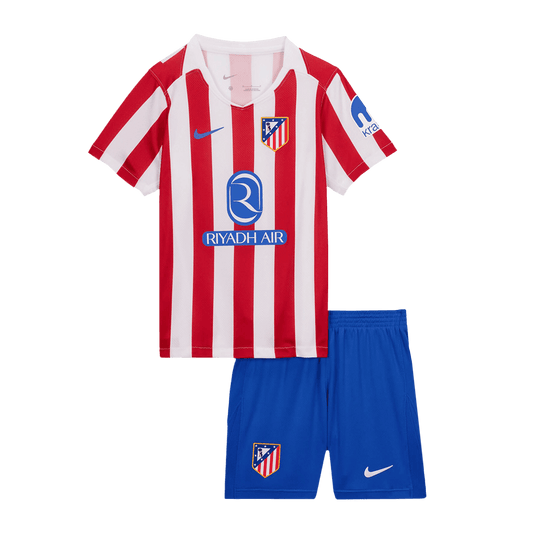 Miniconjunto Atlético de Madrid 2025/26 Primera Equipación Niño (Camiseta+Pantalón Corto)
