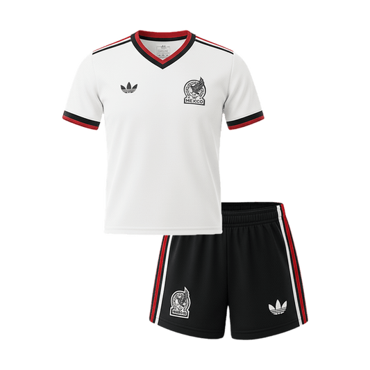 Conjunto Infantil México 2026 Segunda Equipación Copa del Mundo