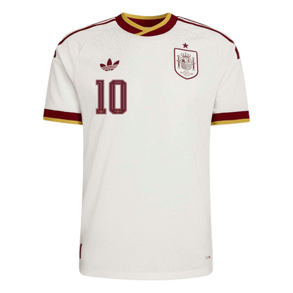 Camiseta Auténtica OLMO #10 Spain 2026 Segunda Equipación Copa del Mundo -Versión Jugador