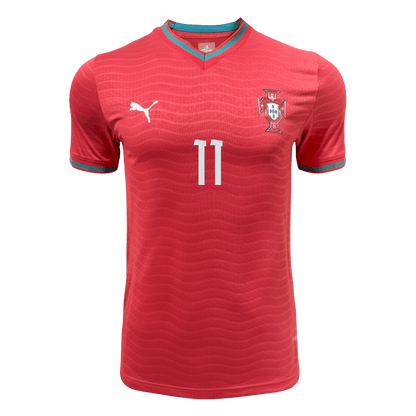 Camiseta Auténtica JOÃO FÉLIX #11 Portugal 2026 Primera Equipación Copa del Mundo -Versión Jugador