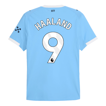 Camiseta HAALAND #9 Manchester City 2025/26 Primera Equipación - Versión Jugador