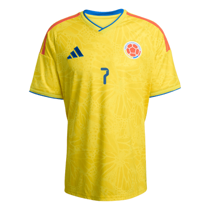 Camiseta Luis Díaz #7 Colombia 2026 Primera Equipación Copa del Mundo - Versión Hincha - Vista 2