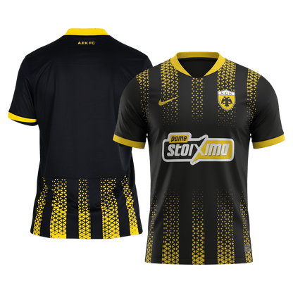 Camiseta AEK Athens 2025/26 Segunda Equipación - Versión Hincha