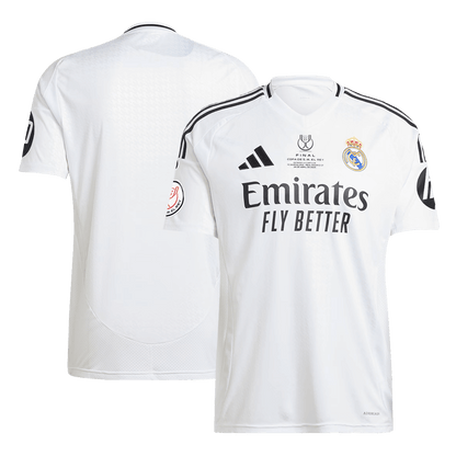 Camiseta Real Madrid Copa del Rey Final 2024/25 Home Local Hombre - Versión Hincha