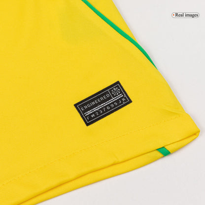 Camiseta RAPHINHA #11 Brazil 2026 Primera Equipación Copa del Mundo - Versión Hincha
