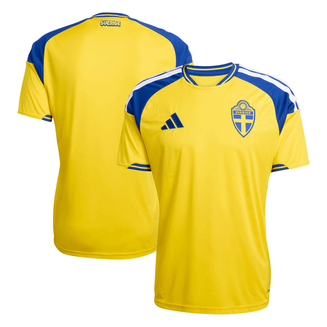 Camiseta Suecia 2026 Primera Equipación Copa del Mundo - Versión Hincha