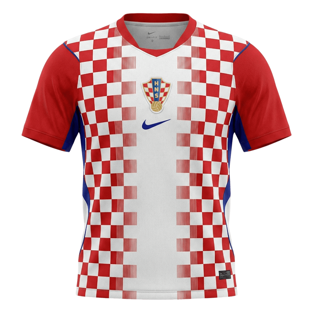 Camiseta Croacia 2026 Primera Equipación Copa del Mundo - Versión Hincha