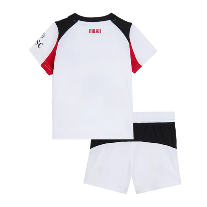 Conjunto Infantil AC Milan 2025/26 Segunda Equipación Kids