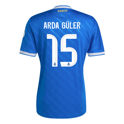 Camiseta Arda Güler #15 Real Madrid 2025/26 Tercera Equipación - Versión Hincha - Vista 9