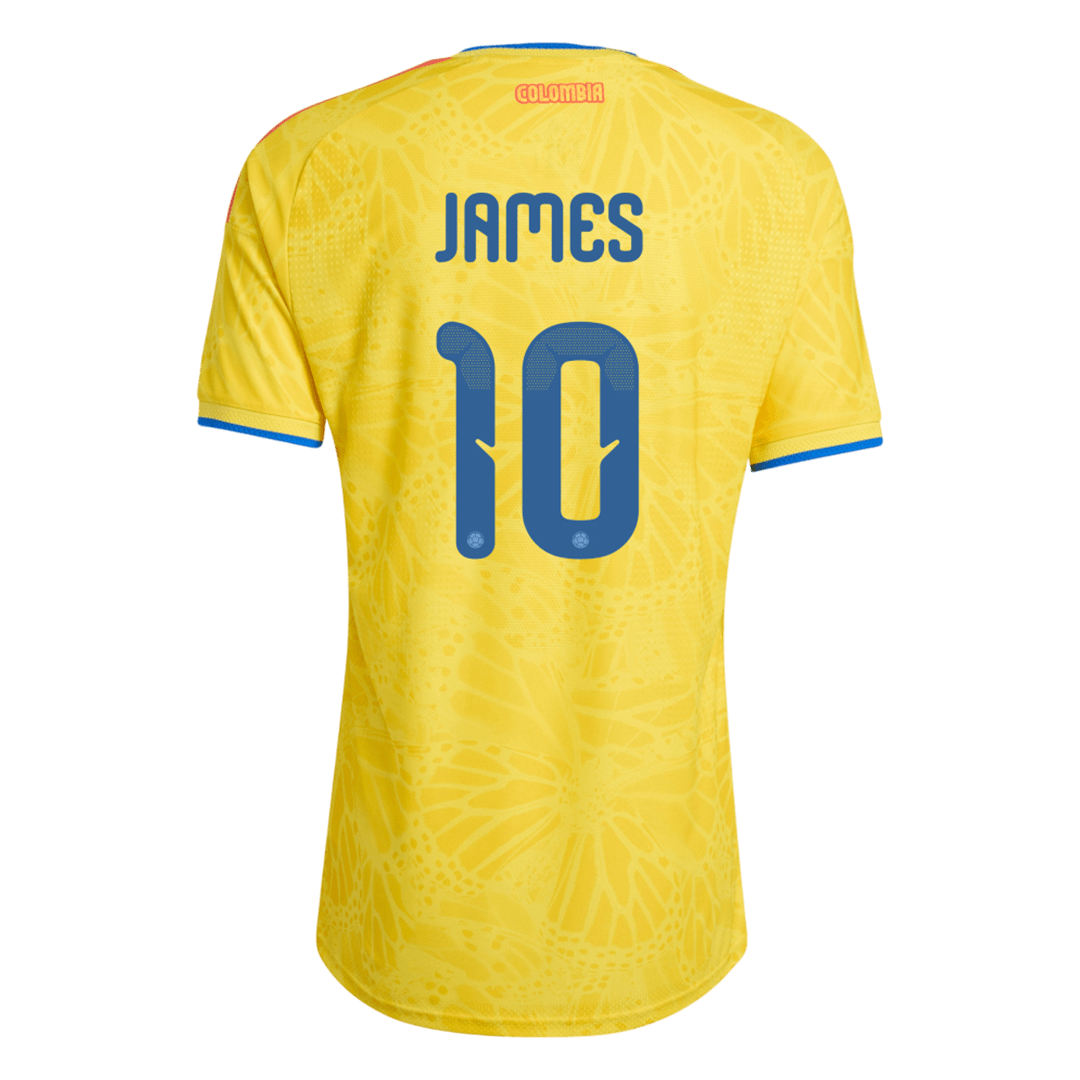 Camiseta Auténtica James #10 Colombia 2026 Primera Equipación Copa del Mundo - Versión Jugador
