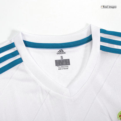 Camiseta Retro 2017/18 SERGIO RAMOS #4 Real Madrid Primera Equipación