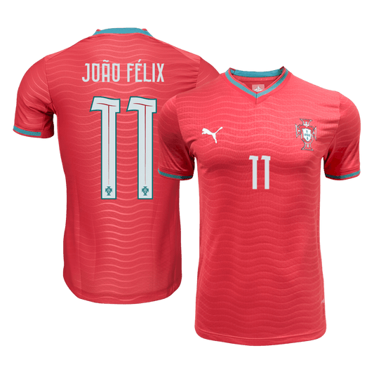 Camiseta Auténtica João Félix #11 Portugal 2026 Primera Equipación Copa del Mundo - Versión Jugador