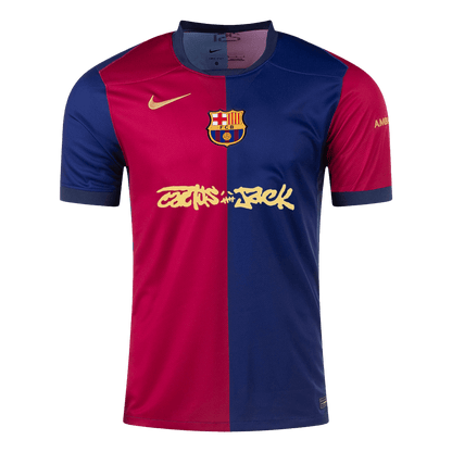 Camiseta Barcelona X Travis Scott 2024/25 Home Local Hombre - Versión Hincha