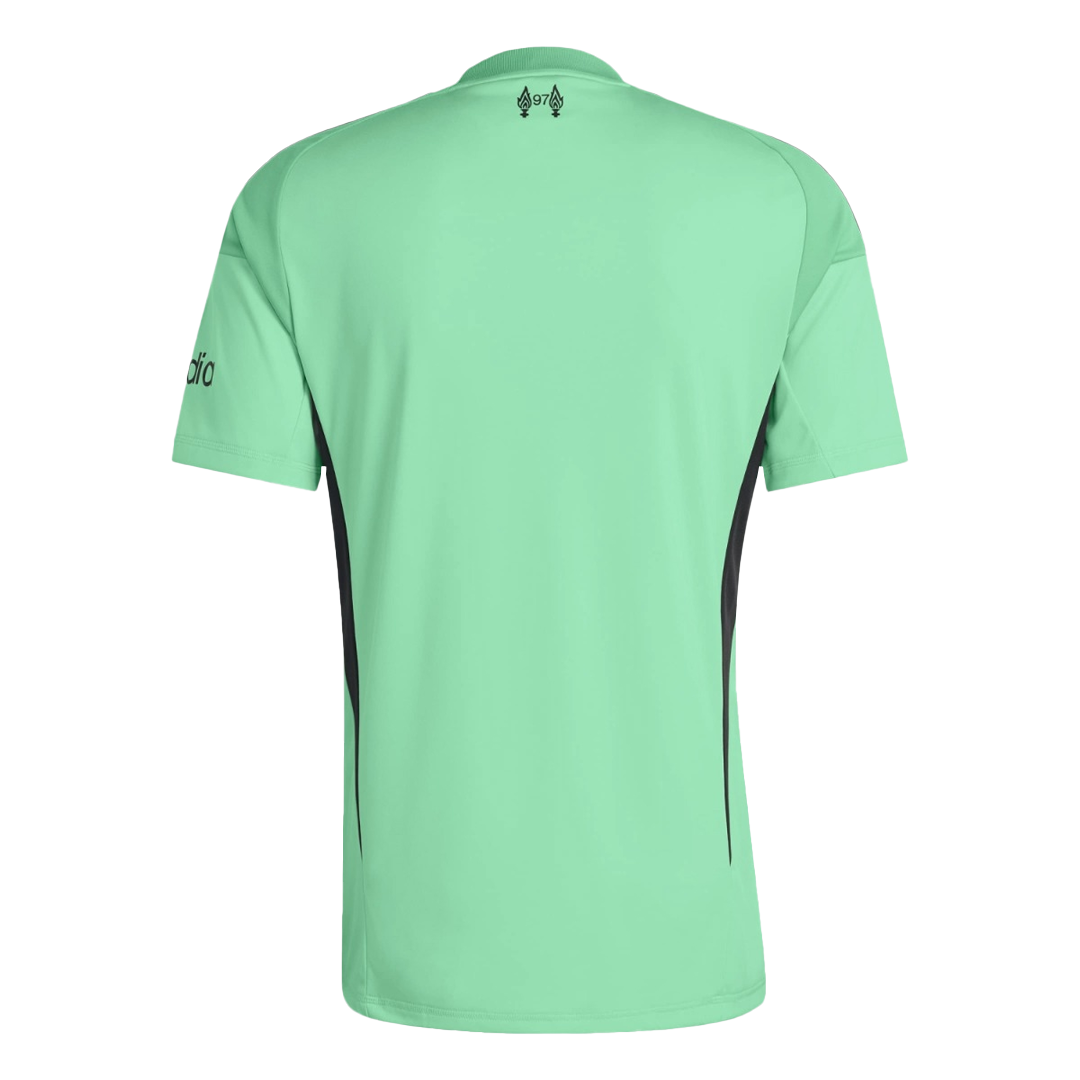 Liverpool Goalkeeper Soccer Jersey 25/26 Green