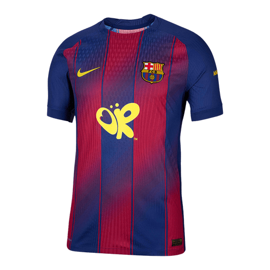 Camiseta Auténtica Barcelona 2025/26 Primera Equipación - Versión Jugador
