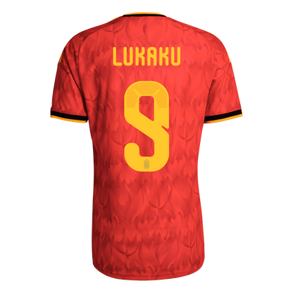 Camiseta Auténtica Lukaku #9 Bélgica 2026 Primera Equipación Copa del Mundo - Versión Jugador - Vista 8