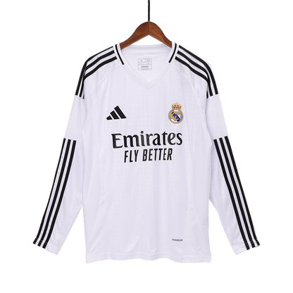 Real Madrid Home Long Sleeve football shirt 2024/25