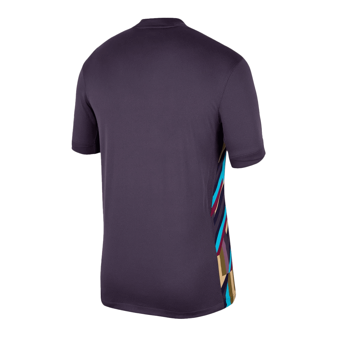 Camiseta Inglaterra Euro 2024 Segunda Equipacion Visitante  Hombre-Versión Hincha