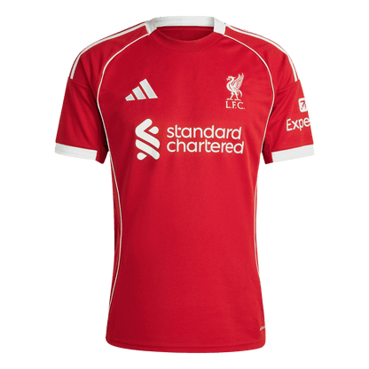 Camiseta GAKPO #18 Liverpool 2025/26 Primera Equipación - Versión Hincha