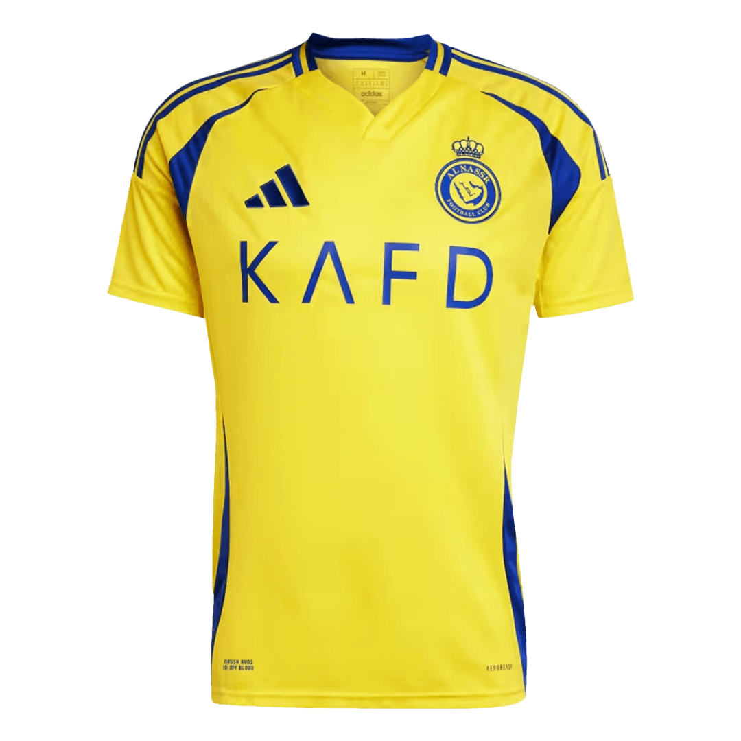Camiseta RONALDO #7 Al Nassr 2024/25 Primera Equipación - Versión Hincha