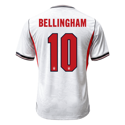Camiseta Auténtica Bellingham #10 Inglaterra 2026 Primera Equipación Copa del Mundo - Versión Jugador - Vista 8