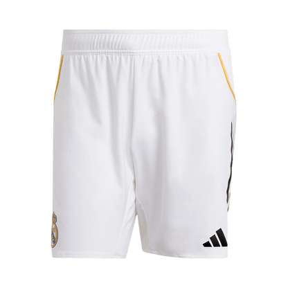 Conjunto Auténtico Real Madrid 2025/26 Primera Equipación (Camiseta + Pantalón Corto)