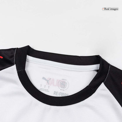 Conjunto Infantil Completo AC Milan 2025/26 Segunda Equipación