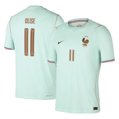 Camiseta Auténtica Olise #11 Francia 2026 Segunda Equipación Copa del Mundo - Versión Jugador