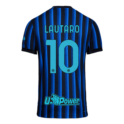 Camiseta Auténtica LAUTARO #10 Inter de Milán 2025/26 Primera Equipación-Versión Jugador