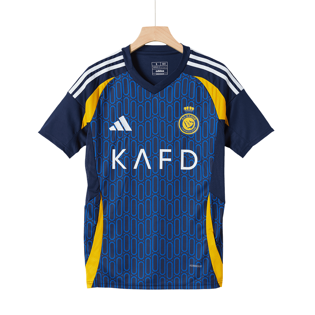 Camiseta RONALDO #7 Al Nassr 2024/25 Segunda Equipación - Versión Hincha