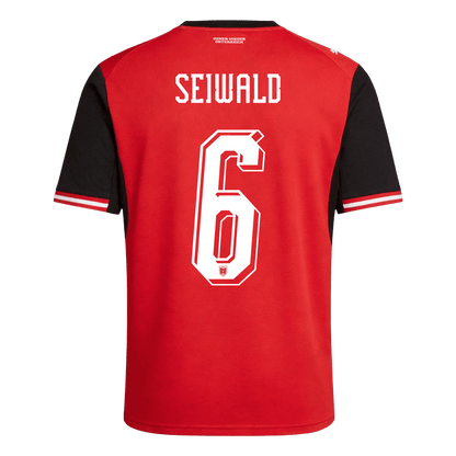 Camiseta SEIWALD #6 Austria 2026 Primera Equipación Copa del Mundo - Versión Hincha