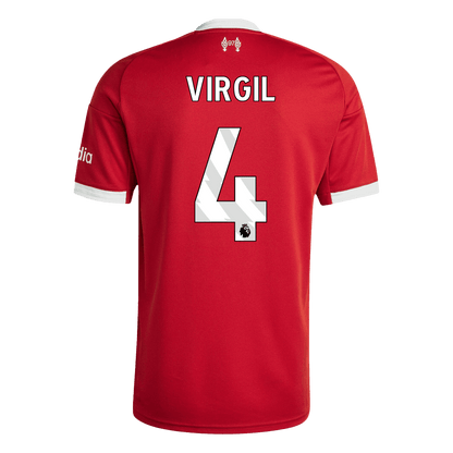 Camiseta VIRGIL #4 Liverpool 2025/26 Primera Equipación-Versión Hincha