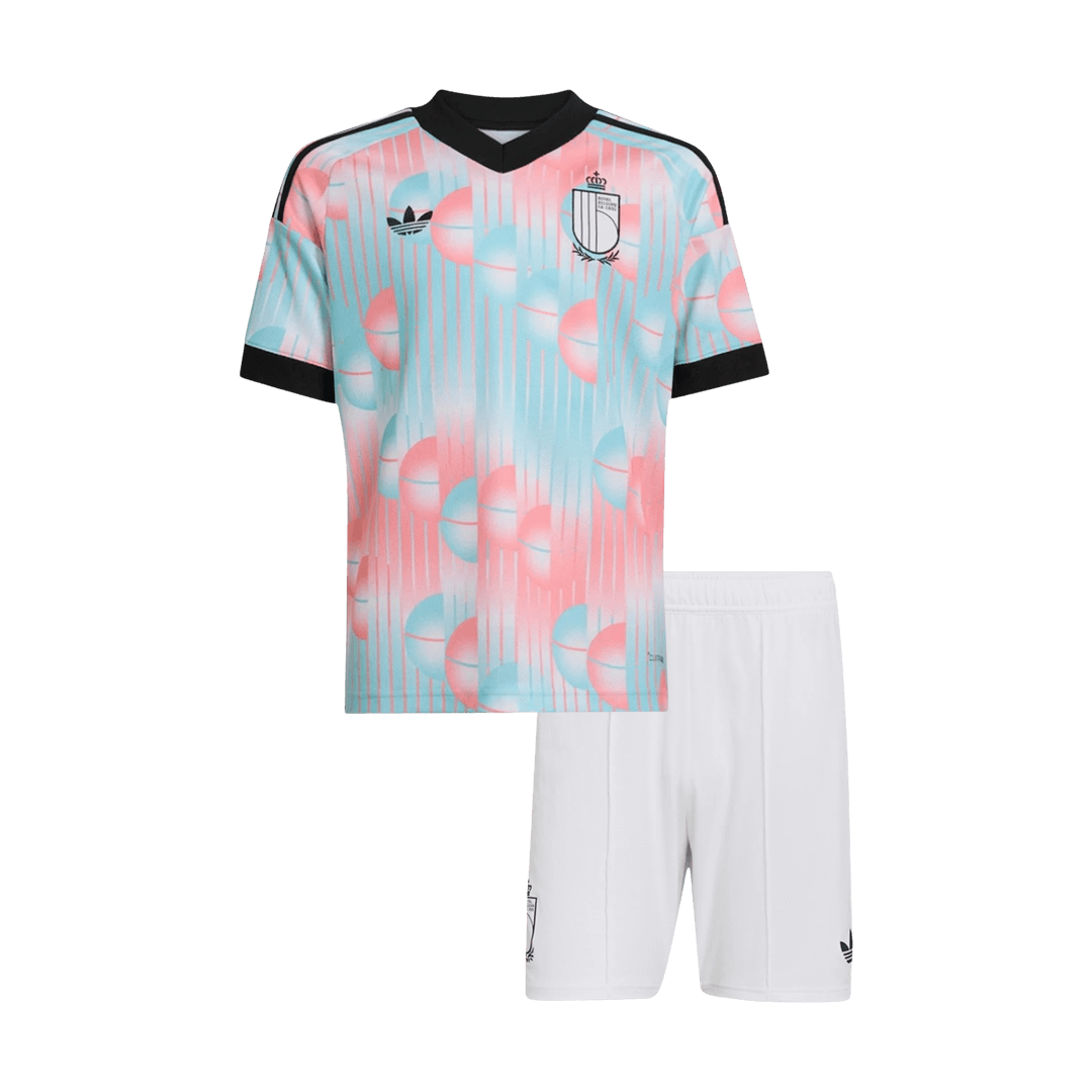 Conjunto Infantil Bélgica 2026 Segunda Equipación Copa del Mundo