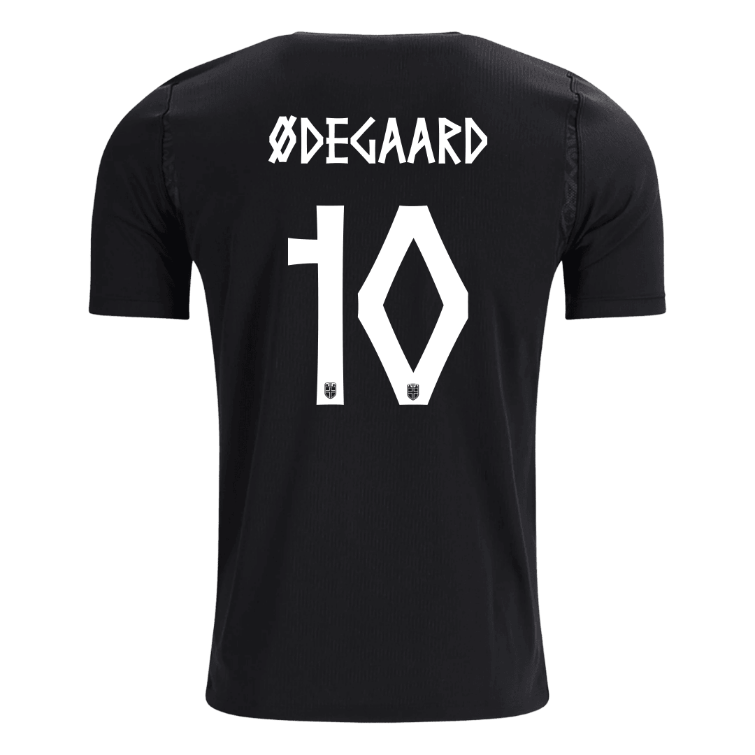 Camiseta ØDEGAARD #10 Norway 2026 Segunda Equipación Copa del Mundo - Versión Hincha
