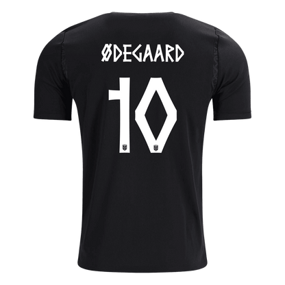 Camiseta ØDEGAARD #10 Norway 2026 Segunda Equipación Copa del Mundo - Versión Hincha