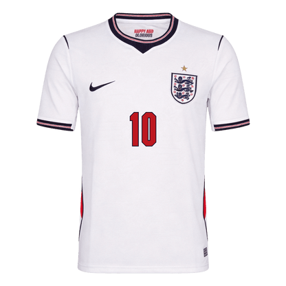 Camiseta BELLINGHAM #10 England 2026 Primera Equipación Copa del Mundo - Versión Hincha
