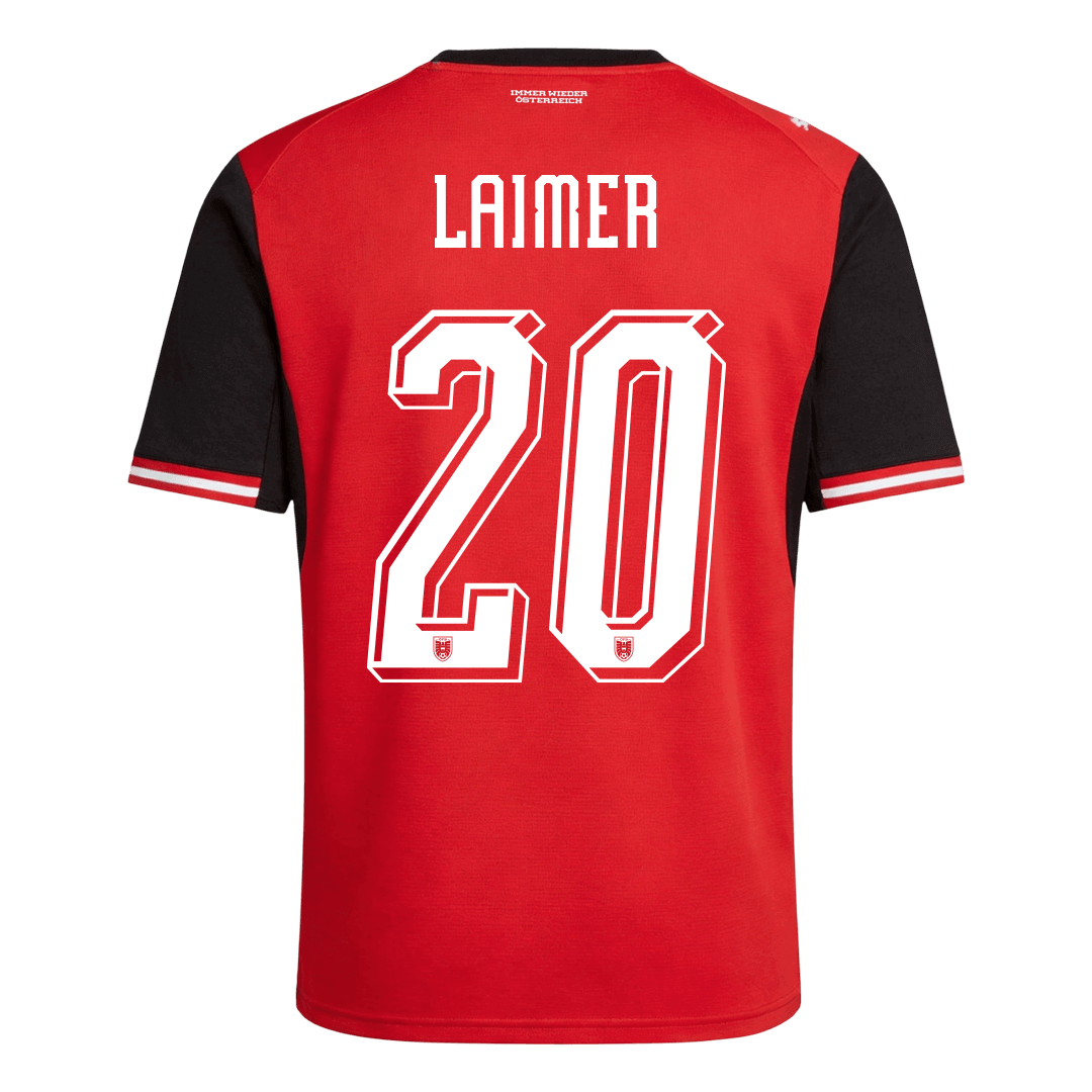 Camiseta Laimer #20 Austria 2026 Primera Equipación Copa del Mundo - Versión Hincha - Vista 8