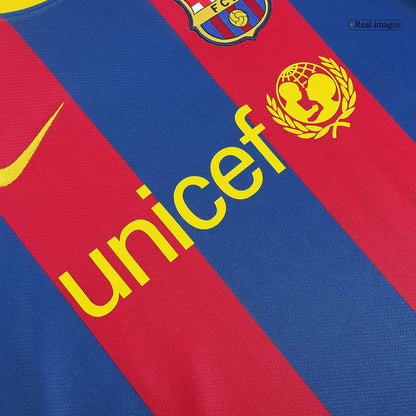 Camiseta Retro 2010/11 MESSI #10 Barcelona Primera Equipación