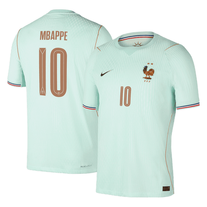 Camiseta Auténtica Mbappe #10 Francia 2026 Segunda Equipación Copa del Mundo - Versión Jugador