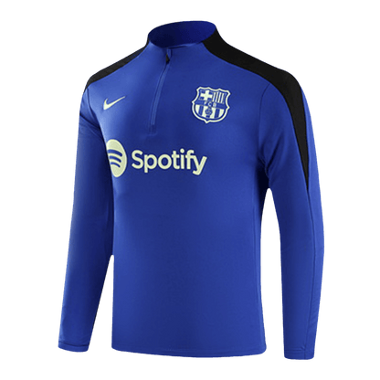 Conjunto Entrenamiento Barcelona 2024/25 Hombre (Chandal de Media Cremallera + Pantalon)