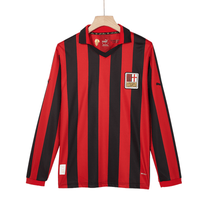 Camiseta AC Milan Aniversario de 125 Años 2024/25 Manga Larga- Versión Hincha