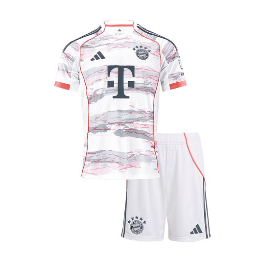 Miniconjunto Bayern Munich 2025/26 Segunda Equipación Niño (Camiseta + Pantalón Corto)