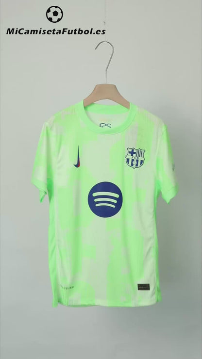 Camiseta Bareclona Tercera Equipación UCL 2024/25 - Versión Jugador