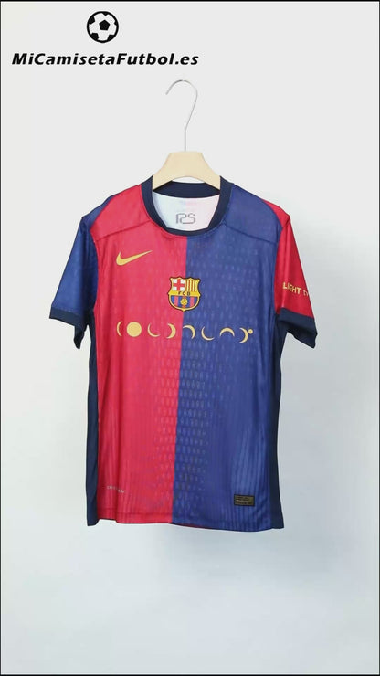 Camiseta Bareclona X Coldplay Primera Equipación 2024/25 - Versión Jugador