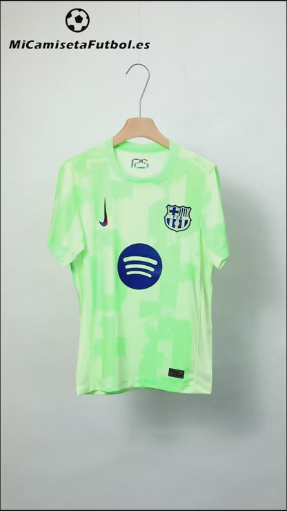 Camiseta Barcelona Tercera equipación UCL 2024/25- Versión Hincha