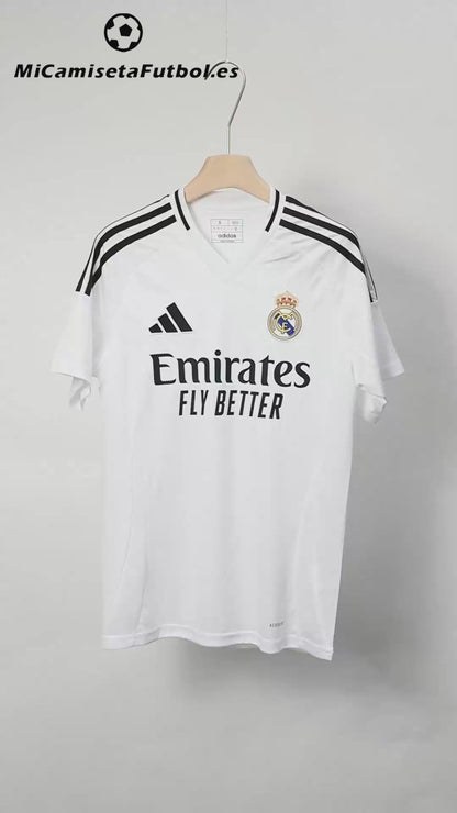 Camiseta Real Madrid Copa del Rey Final 2024/25 Home Local Hombre - Versión Hincha